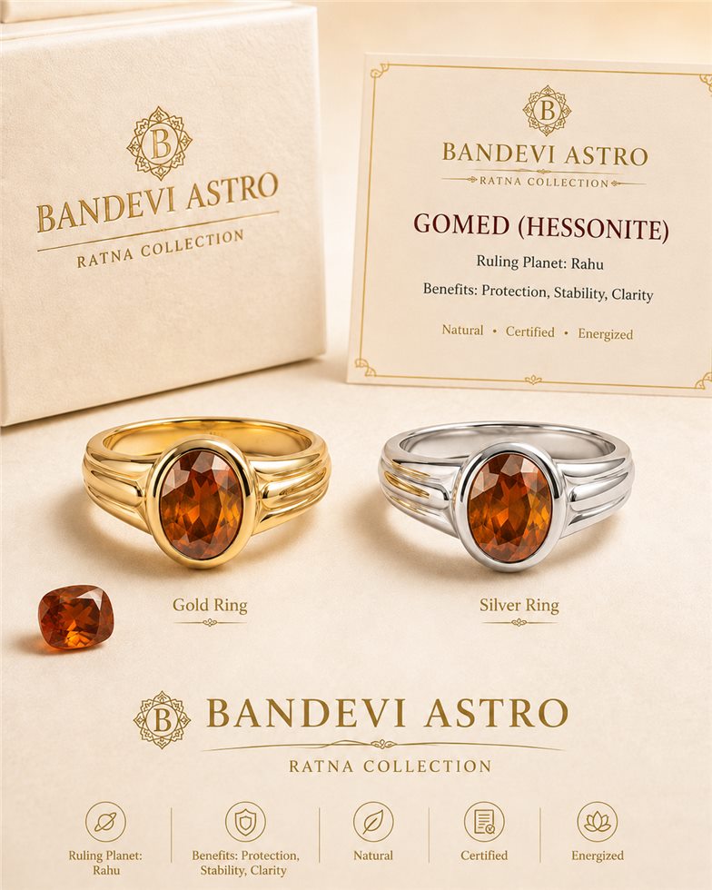 Gomed Ring / Hessonite Ring reference ring image