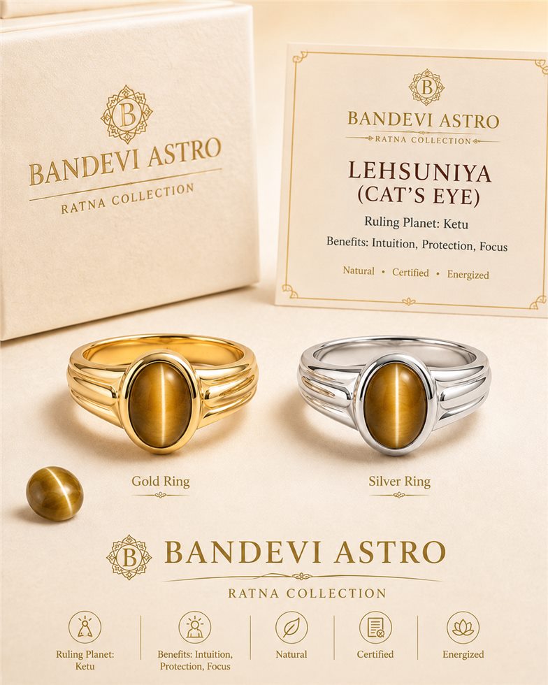 Lehsunia Ring / Cat's Eye Ring reference ring image